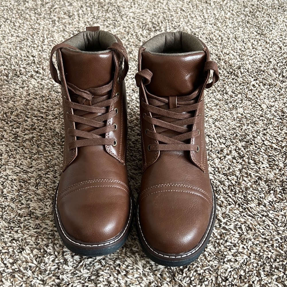 Goodfellow & Co Men's Jeffrey Cap Toe Combat Boots